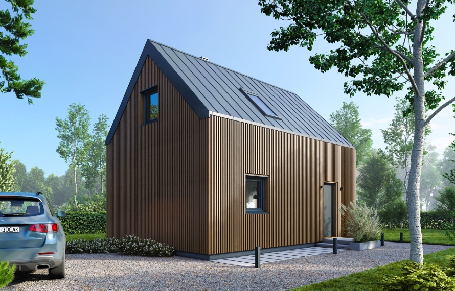 Dom prefabrykowany DH47 - HDH1001