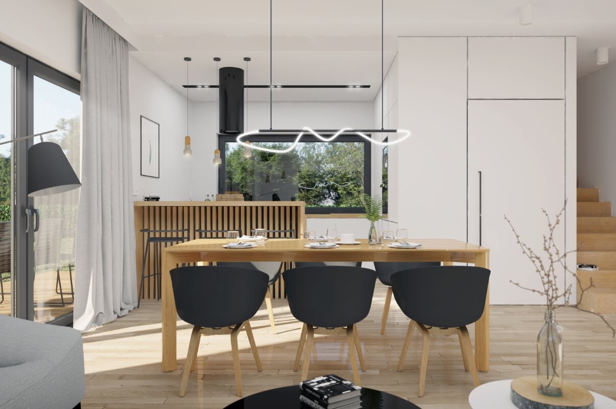 Dom prefabrykowany P.3 bez okapu - HPK1002