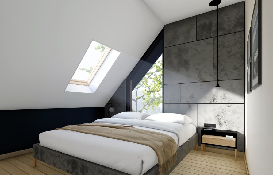 Dom prefabrykowany DH70-2 - HDH1005