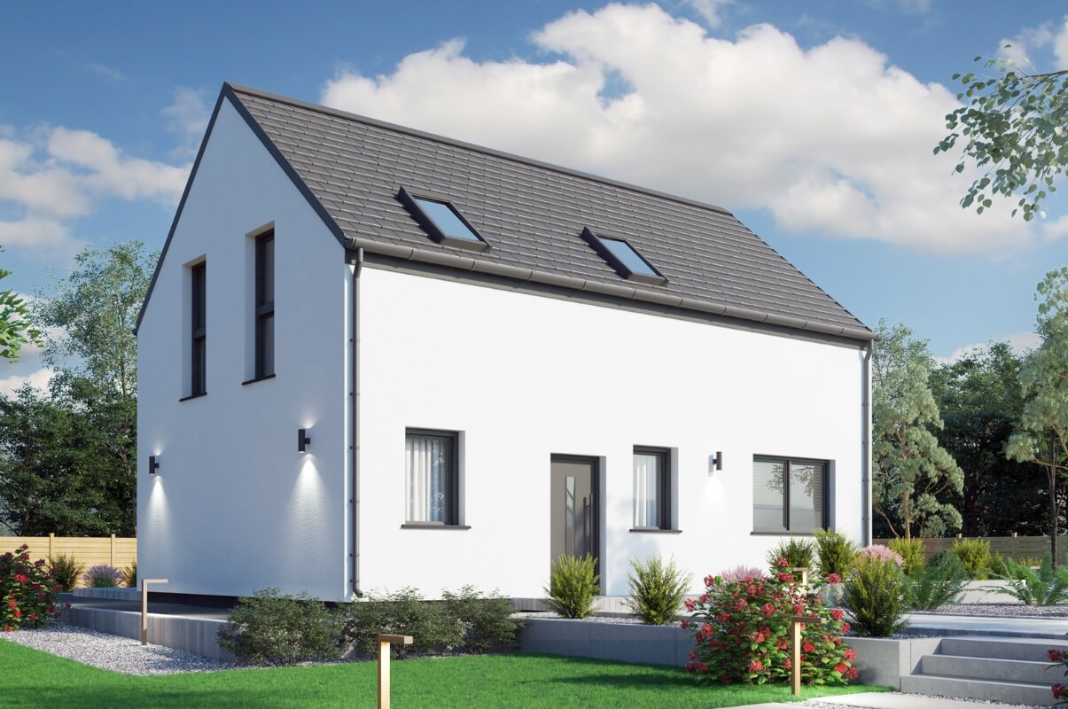 Dom prefabrykowany P.7 bez okapu - HPK1006