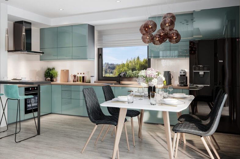 Dom murowany Perła z wiatą garażową - HDD1001