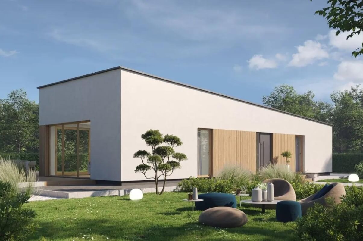 Dom prefabrykowany P.10 - HPK1009