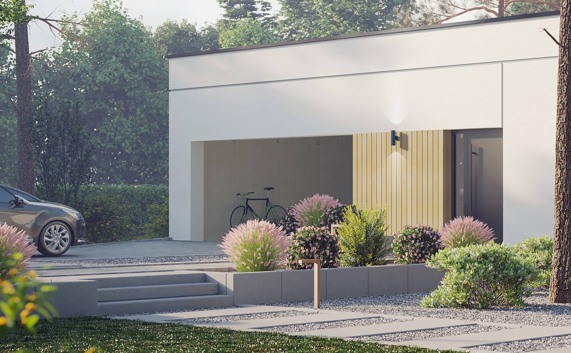 Dom prefabrykowany P.8 - HPK1007