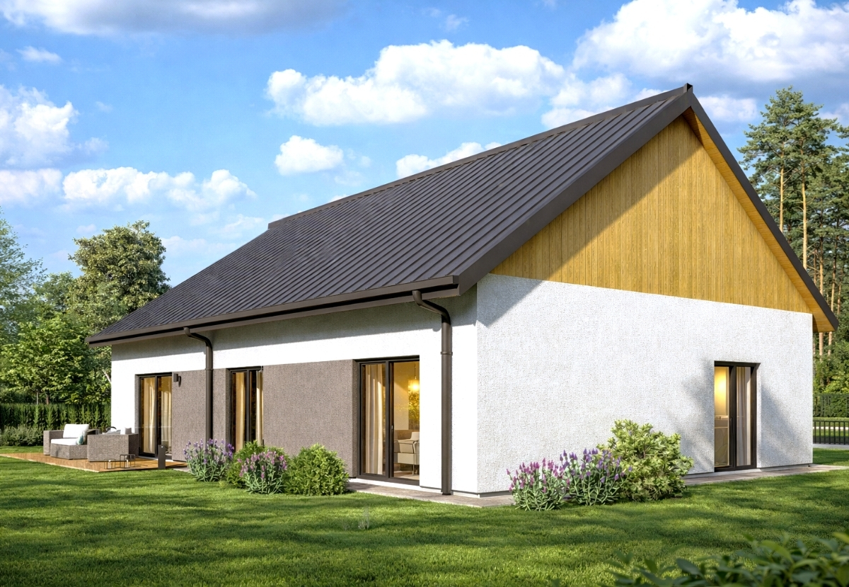 Dom prefabrykowany E.1 - HPK1017