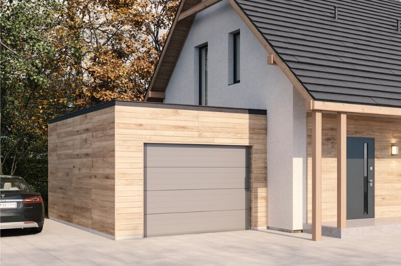 Dom murowany Perła z wiatą garażową - HDD1001