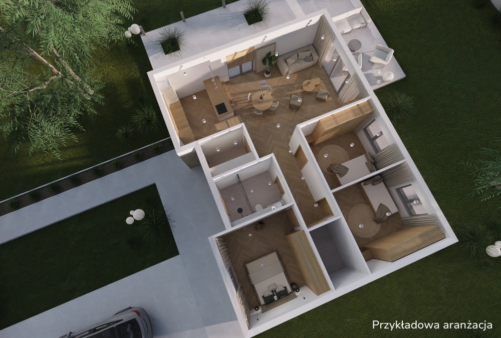 Dom keramzytowy Essenzia 110 - HRK1001