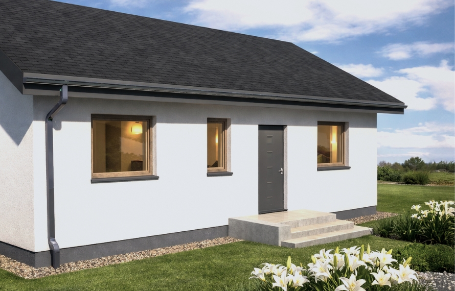 Dom prefabrykowany DH60 - HDH1010