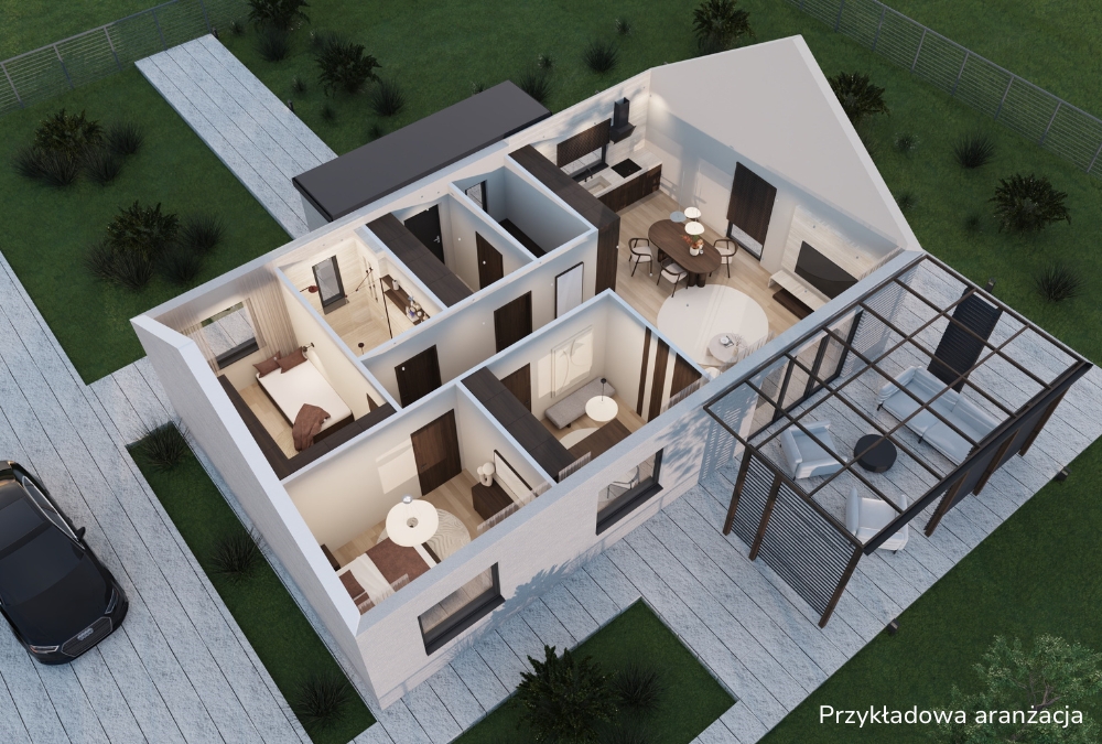 Dom keramzytowy Bella 90 - HRK1000