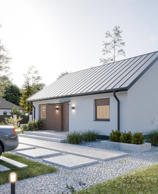 Dom prefabrykowany Parterowy 70B - HFX1001