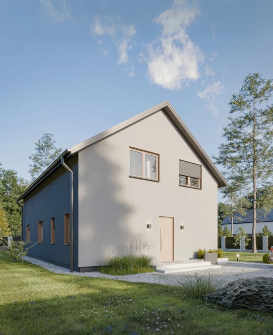 Dom prefabrykowany Stodoła 180A - HFX1027