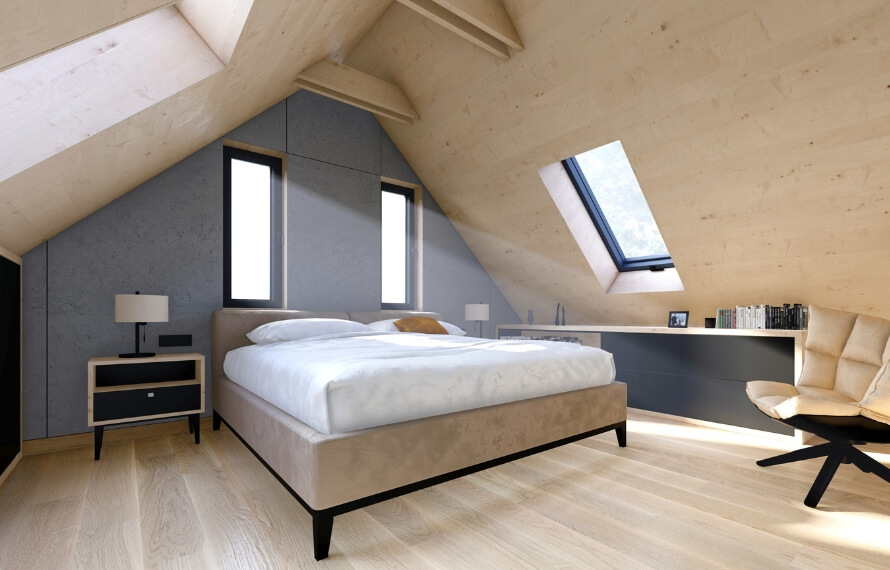 Dom prefabrykowany DH70 - HDH1003