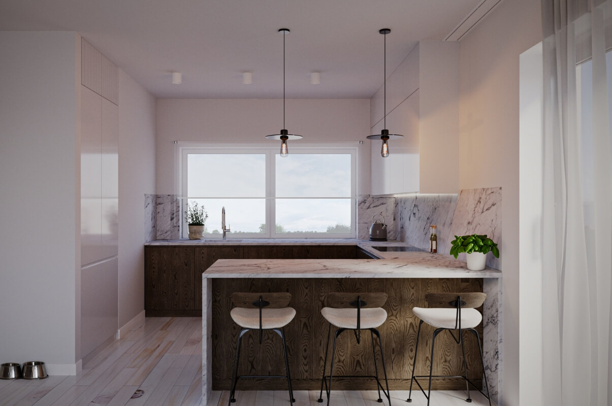 Dom prefabrykowany P.6 - HPK1005