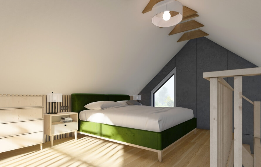 Dom prefabrykowany DH44 - HDH1000