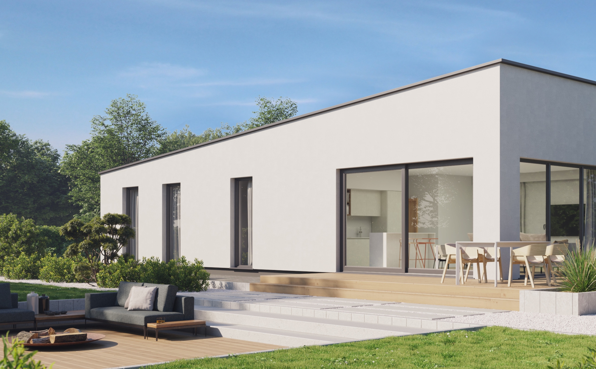 Dom prefabrykowany P.10a - HPK1010