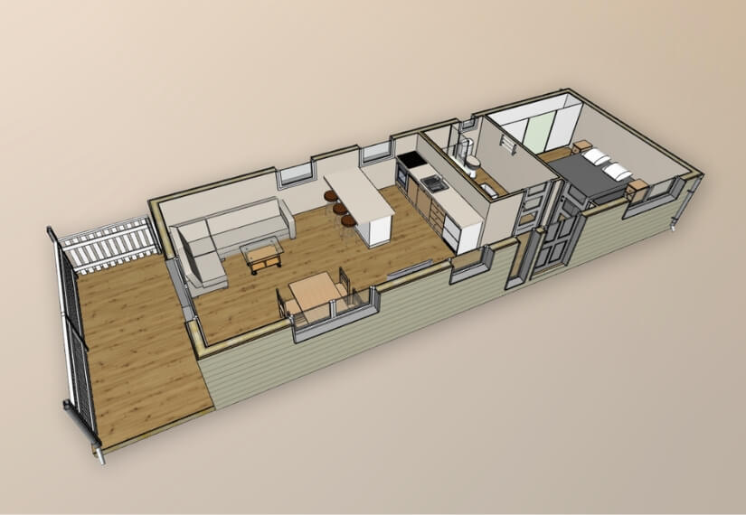 Dom mobilny StarPoint - HLL1001