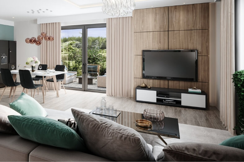 Dom murowany Perła z wiatą garażową - HDD1001