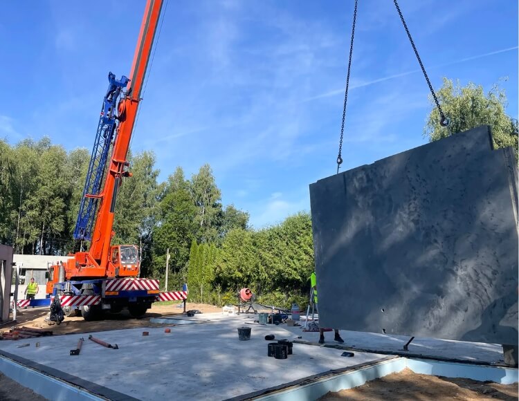 Dom prefabrykowany Parterowy 70A - HFX1000