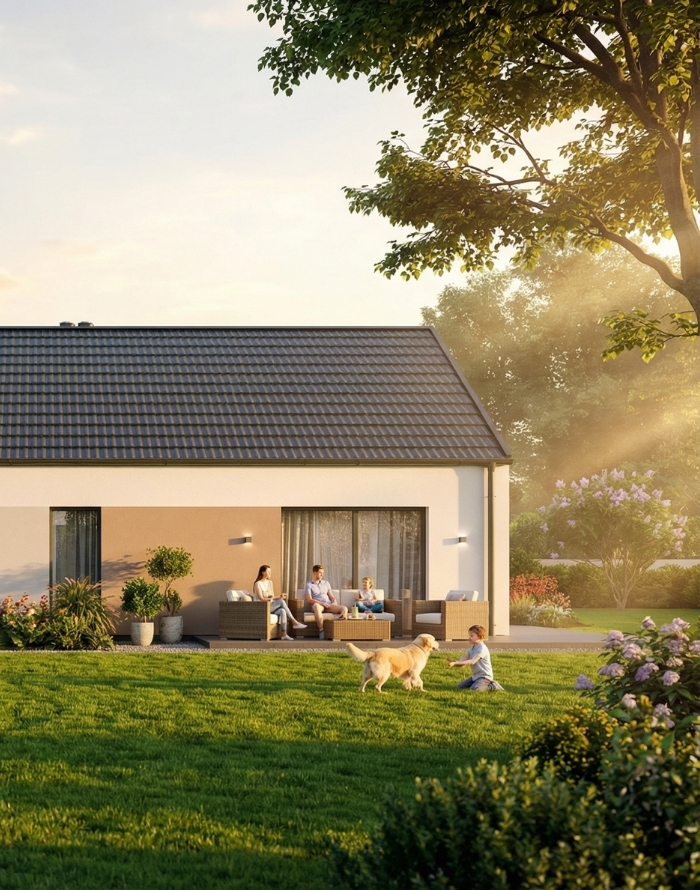Dom prefabrykowany FastHome 120 - HFX1033