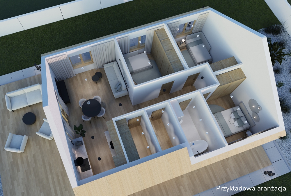 Dom keramzytowy Fiore 76 - HRK1003