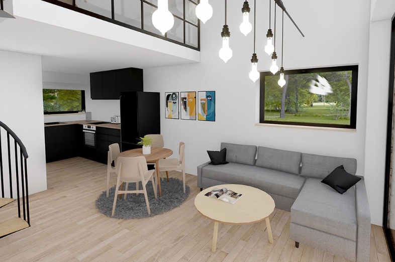 Dom szkieletowy Mezzanine Smart 35 - HHT1009