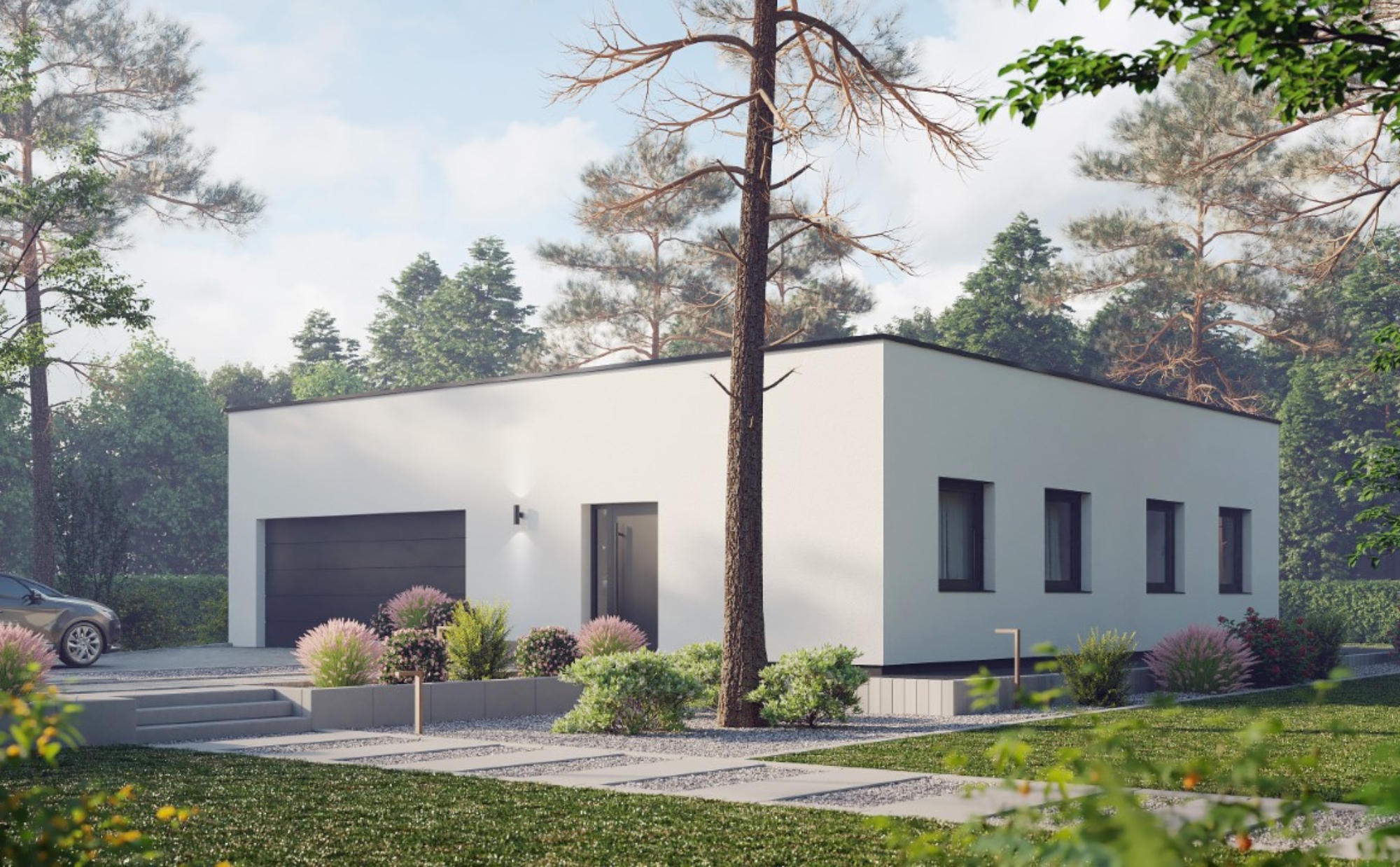 Dom prefabrykowany P.8 - HPK1007