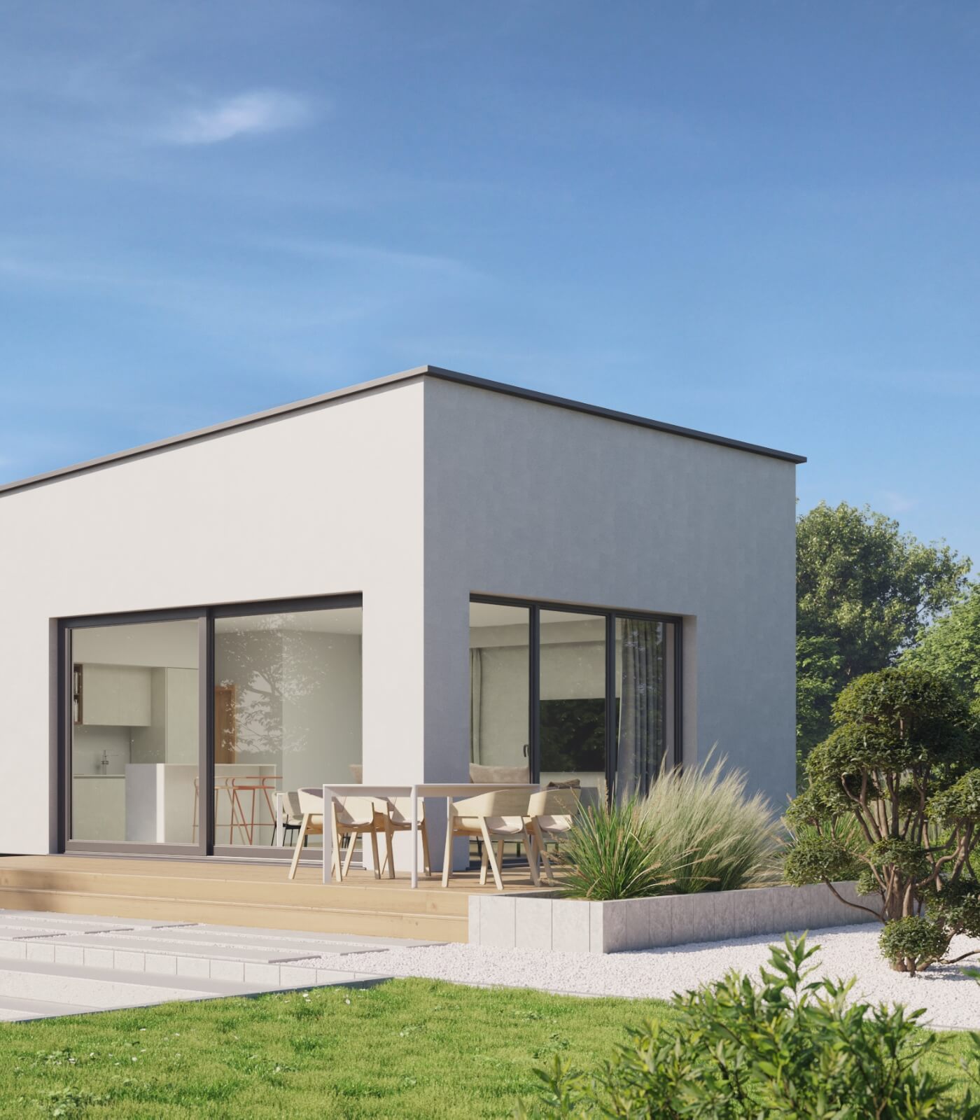 Dom prefabrykowany P.10a - HPK1010