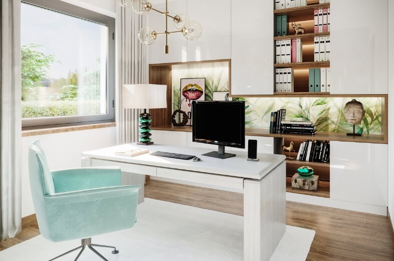 Dom murowany Perła z wiatą garażową - HDD1001