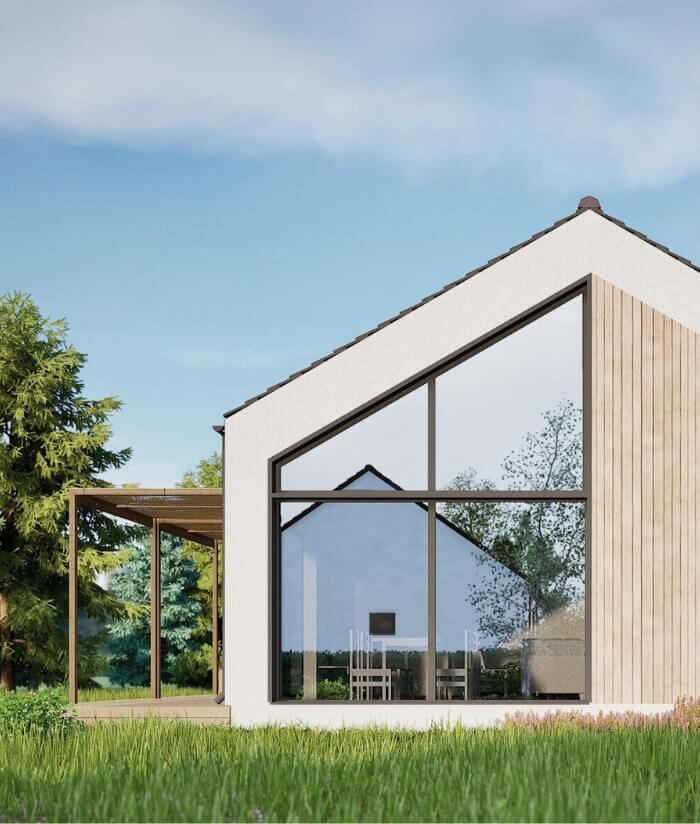 Dom murowany Eco 2 Air - HPE1008