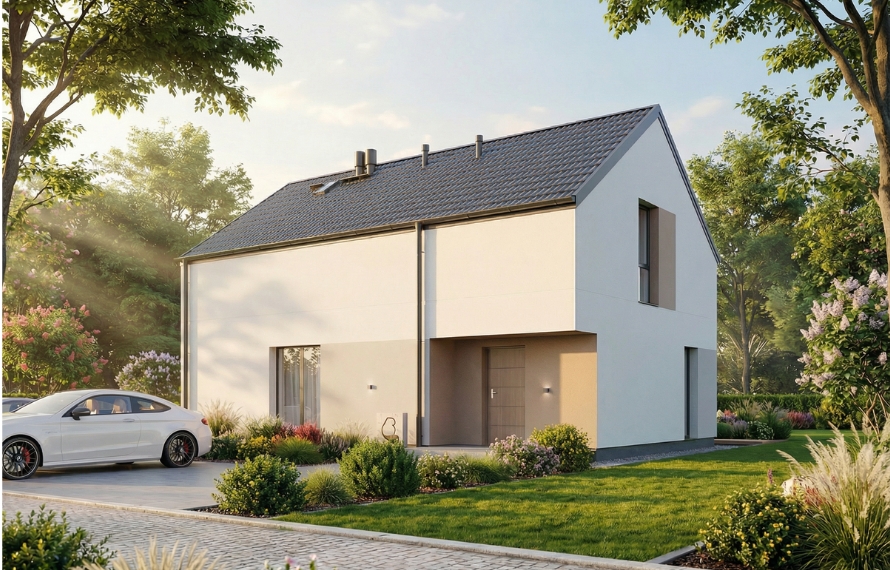 Dom prefabrykowany FastHome 130A - HFX1032