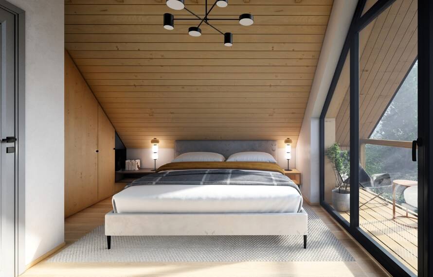 Dom prefabrykowany DH47 - HDH1001