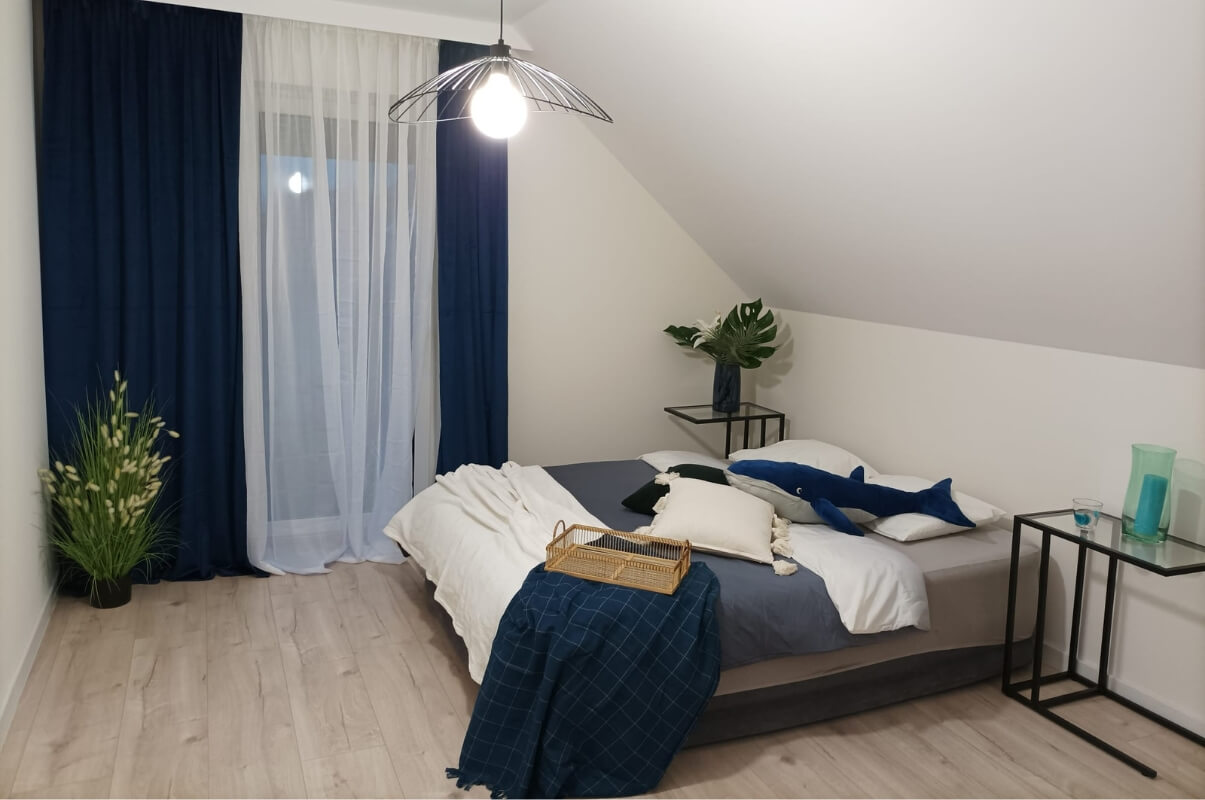 Dom murowany Ametyst z garażem - HDD1005