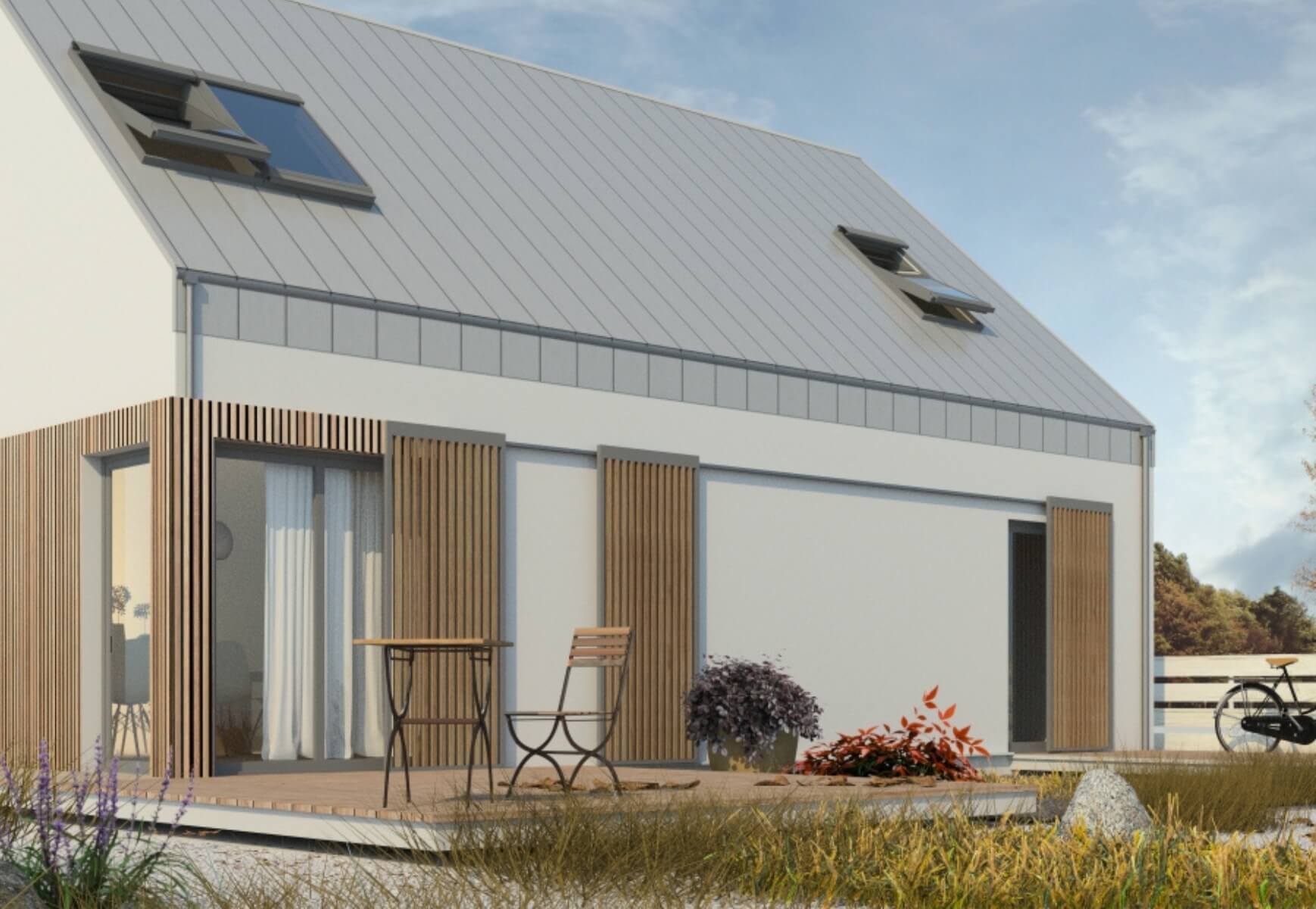 Dom murowany Dom na 10 sposobów wersja nowoczesna - HAD1007