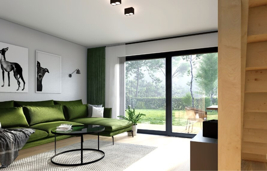 Dom prefabrykowany DH47 - HDH1001