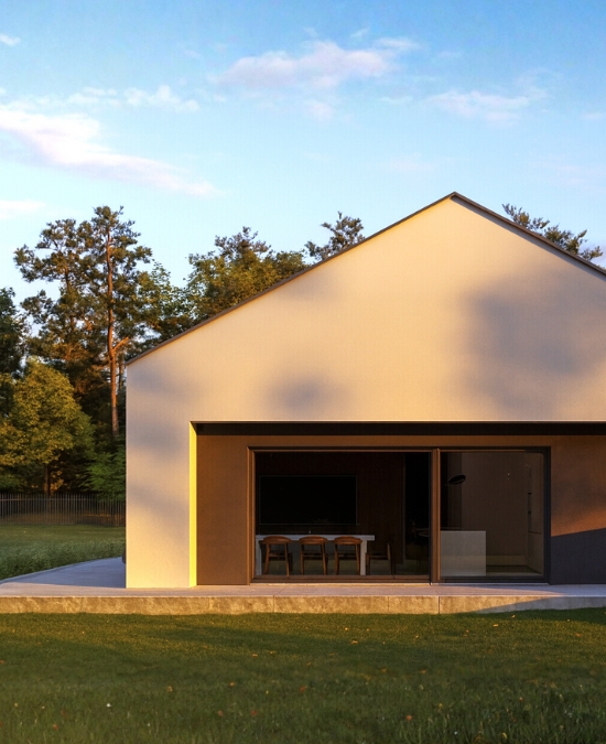 Dom prefabrykowany DEX136 - HDX1002