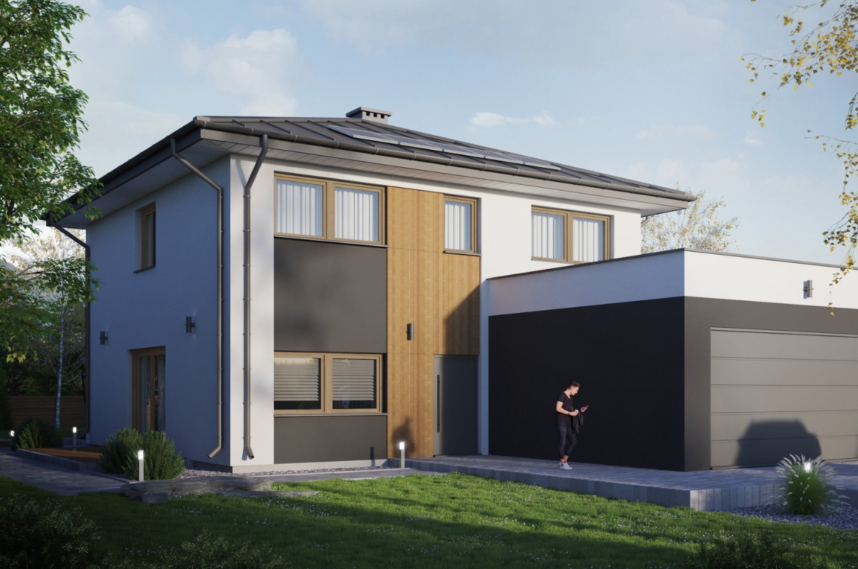 Dom prefabrykowany P.6 - HPK1005