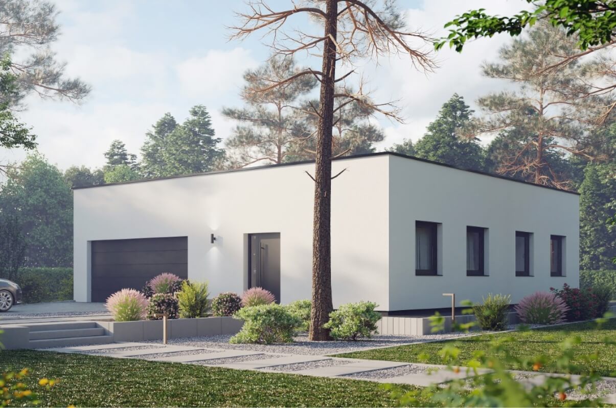 Dom prefabrykowany P.8 - HPK1007