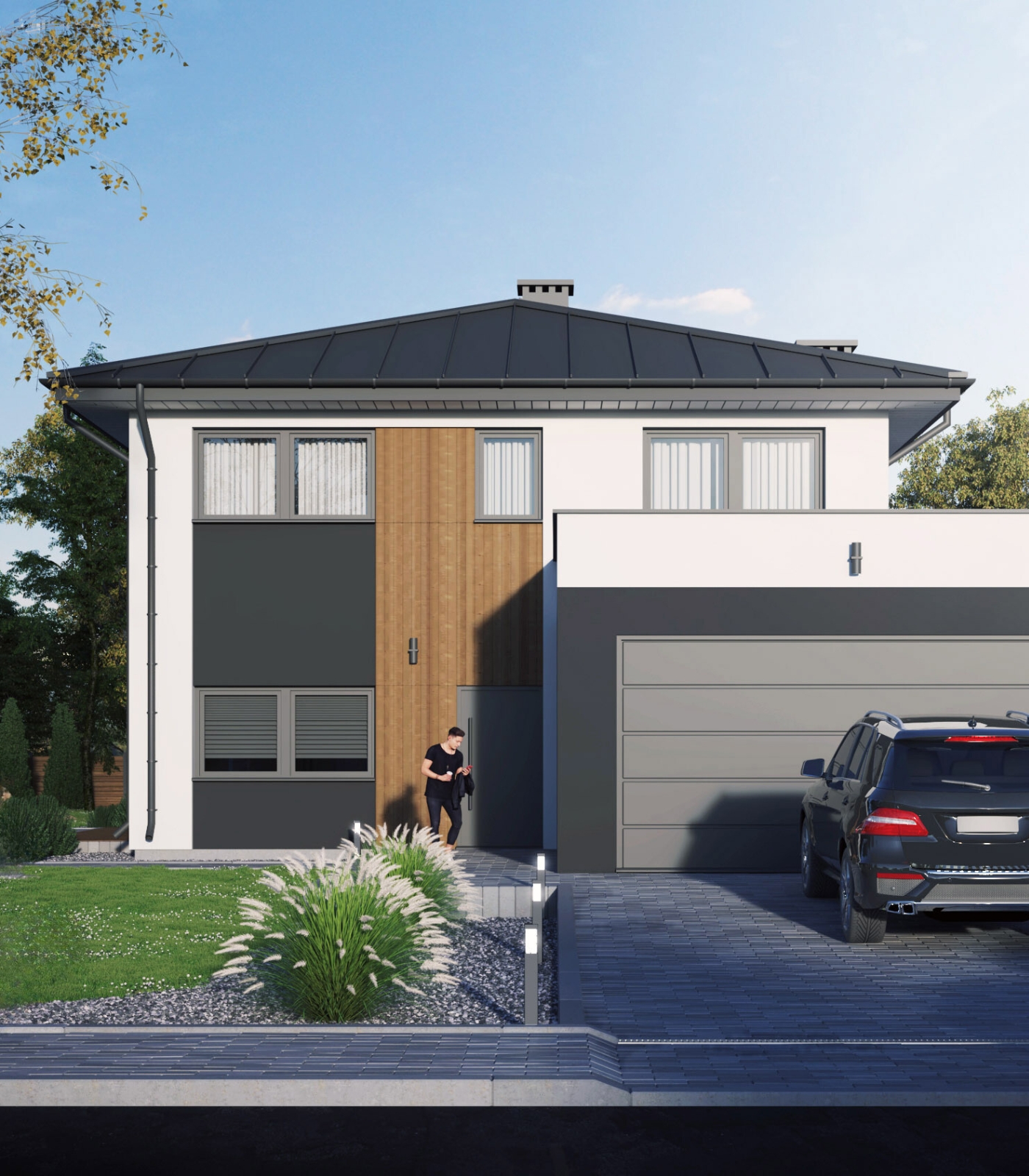 Dom prefabrykowany P.6 - HPK1005