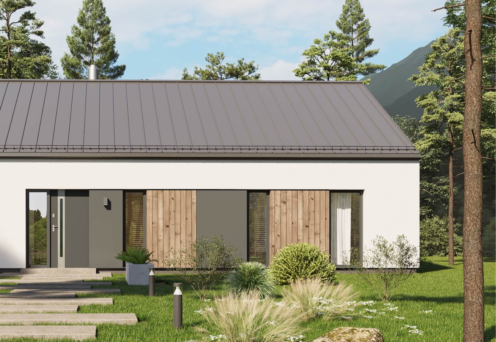 Dom murowany Atrakcyjna Stodoła wariant 1 - HAD1000