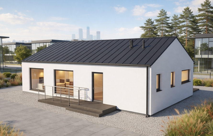 Dom prefabrykowany DH110 biurowy - HDH1011