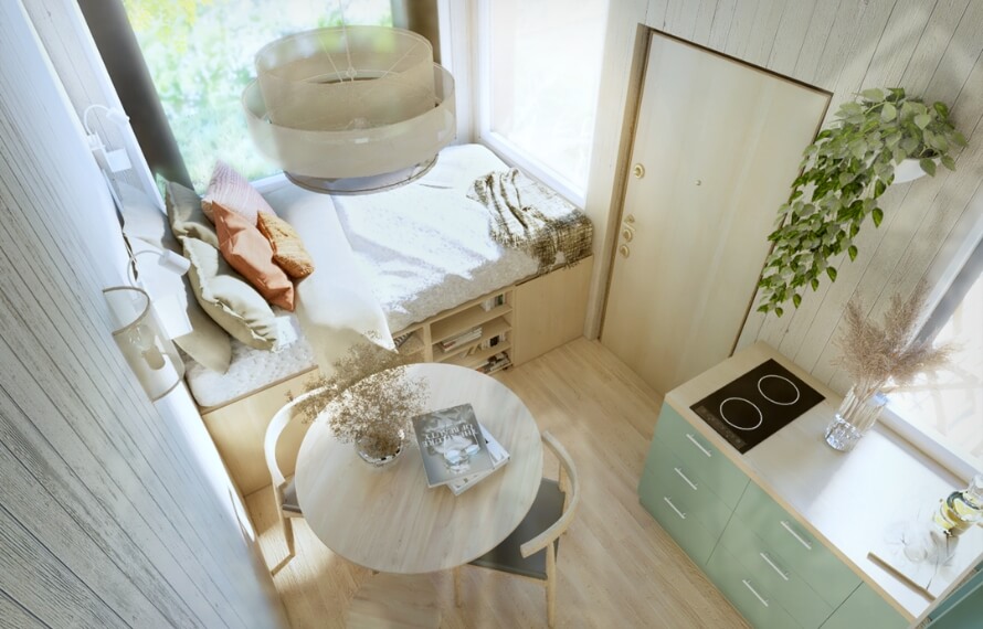 Dom mobilny Tiny House - HTH1001