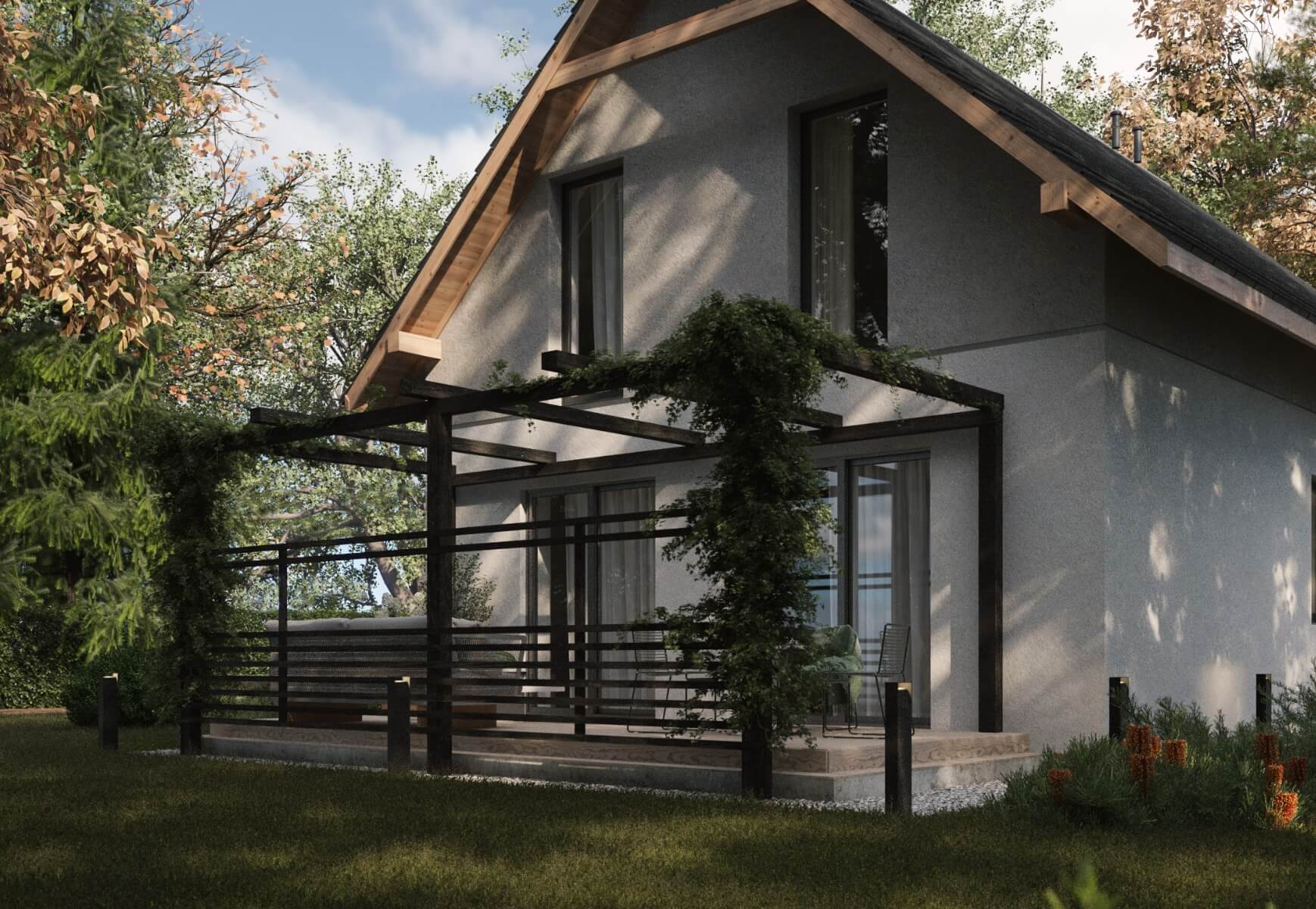 Dom murowany Rubin bez garażu - HDD1011