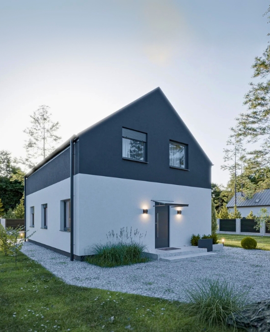 Dom prefabrykowany Piętrowy 130C - HFX1023