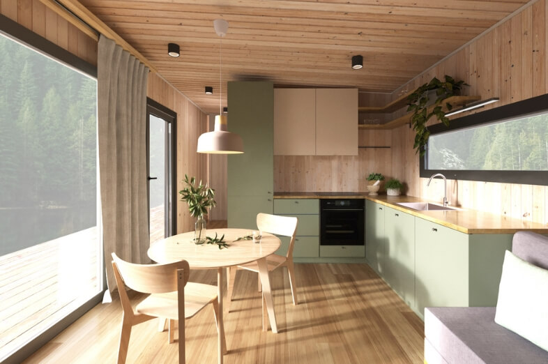 Dom mobilny Model Mazuria Standard - HTH1002