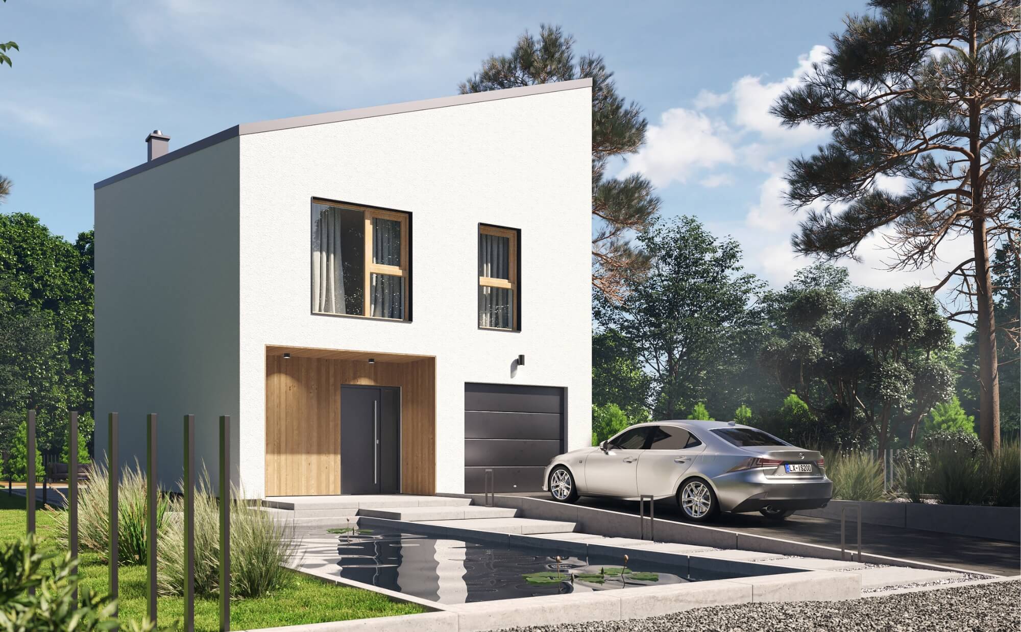 Dom prefabrykowany P.11 - HPK1011