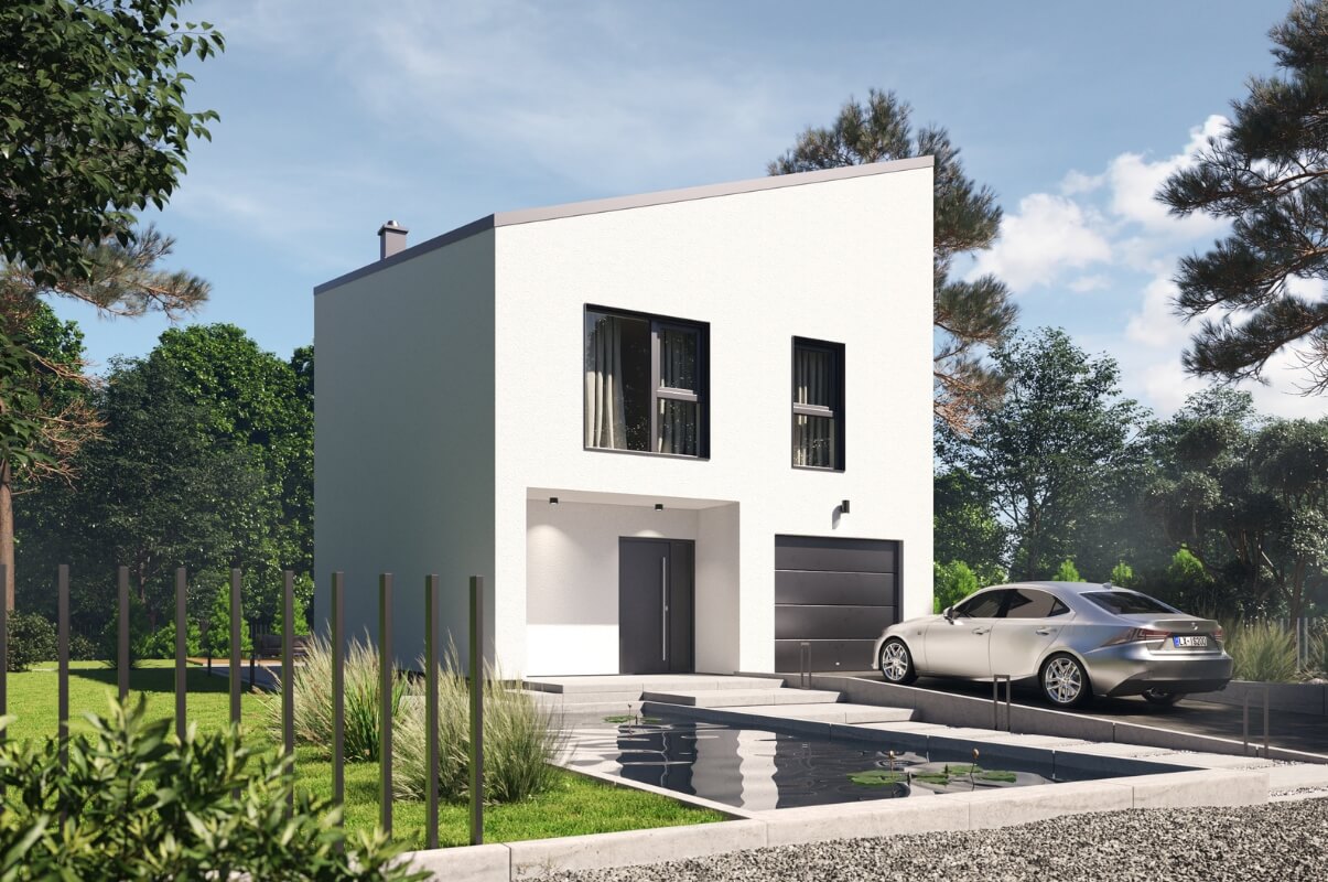 Dom prefabrykowany P.11 - HPK1011