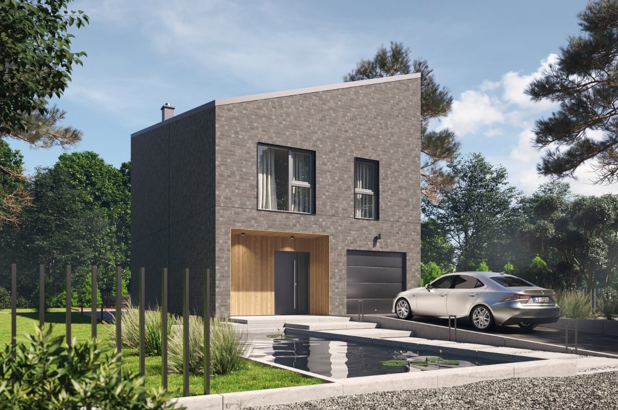 Dom prefabrykowany P.11 - HPK1011