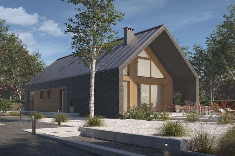 Dom prefabrykowany P.14 - HPK1026