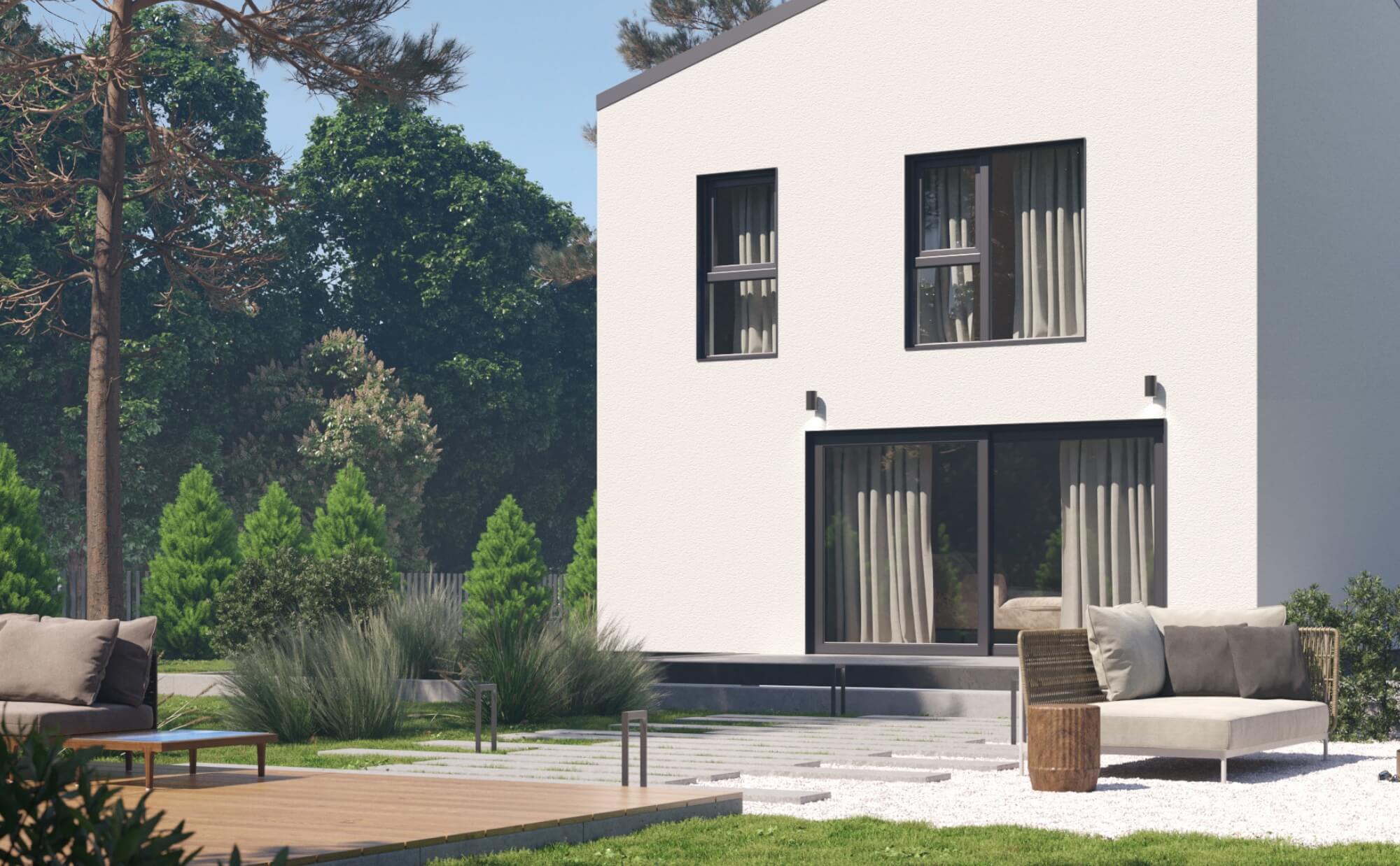 Dom prefabrykowany P.11 - HPK1011