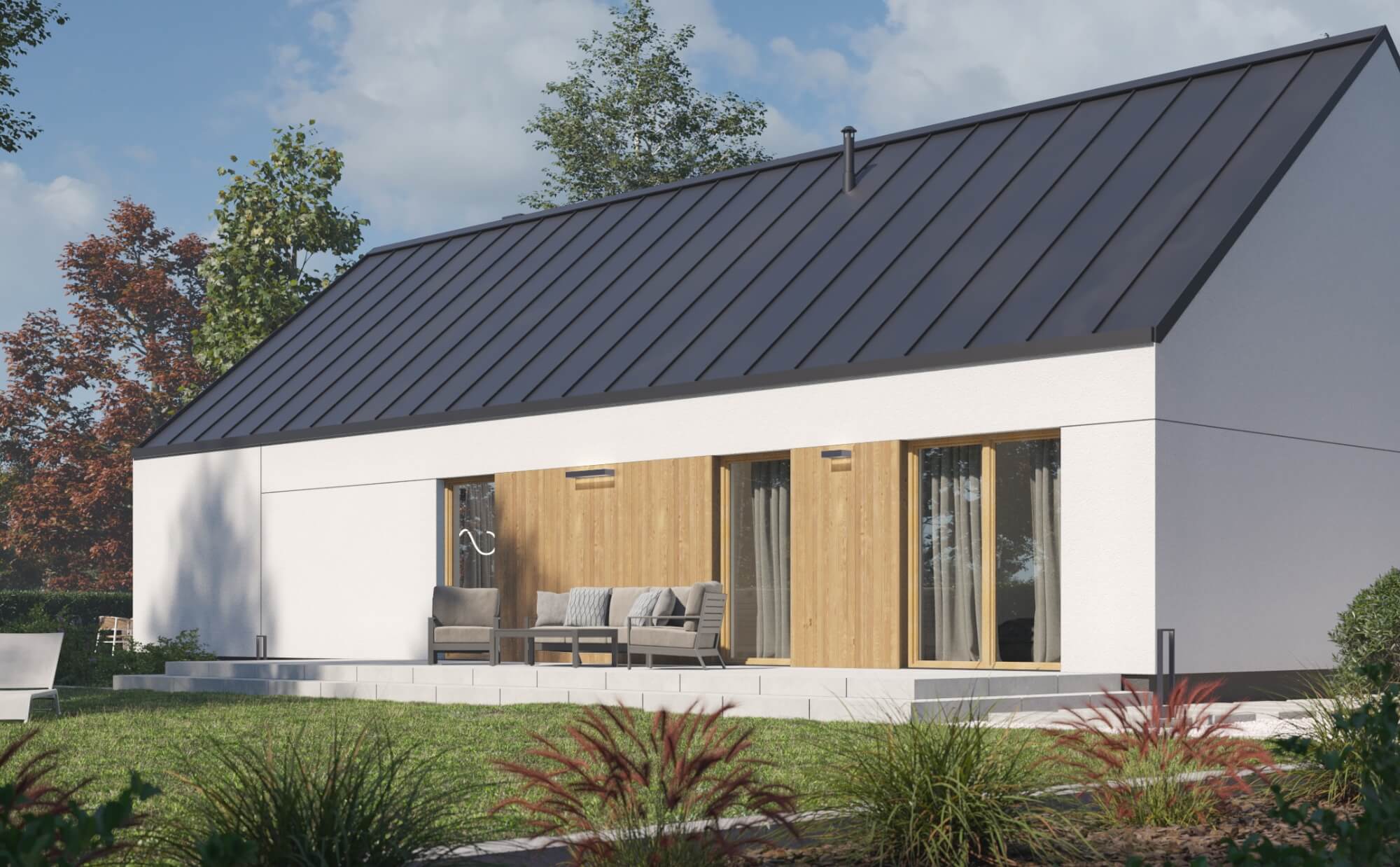 Dom prefabrykowany P.14 - HPK1026