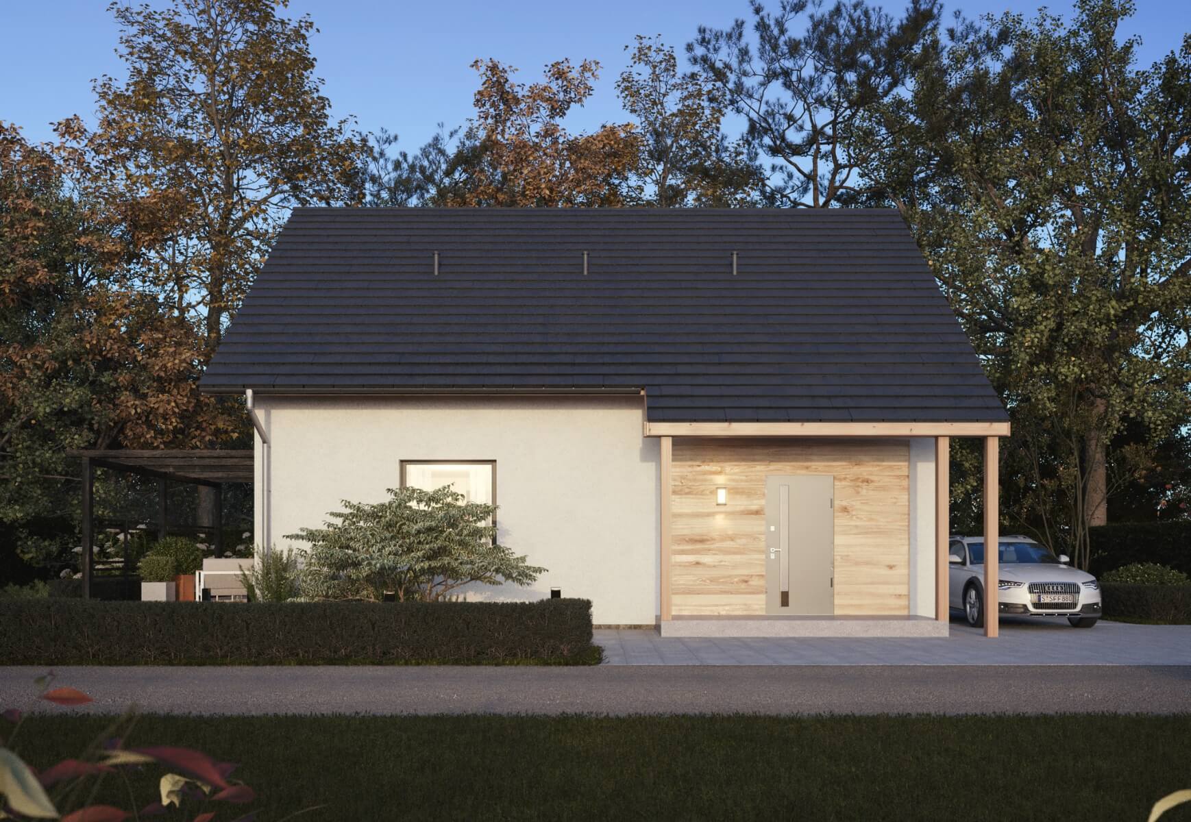 Dom murowany Perła bez garażu - HDD1009